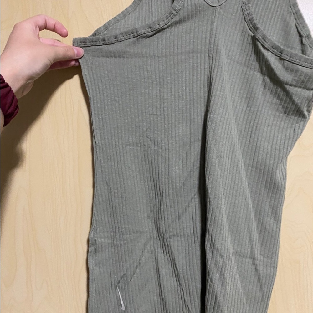 Nike Light Green Ribbed Active Tank - Picture 9 of 9